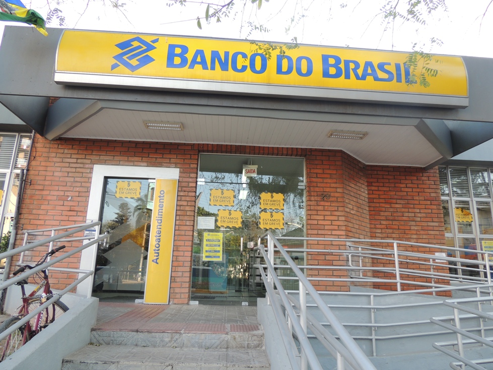 Agência do Banco do Brasil em Biguaçu está fechada há três semanas (Foto: Biguá News)