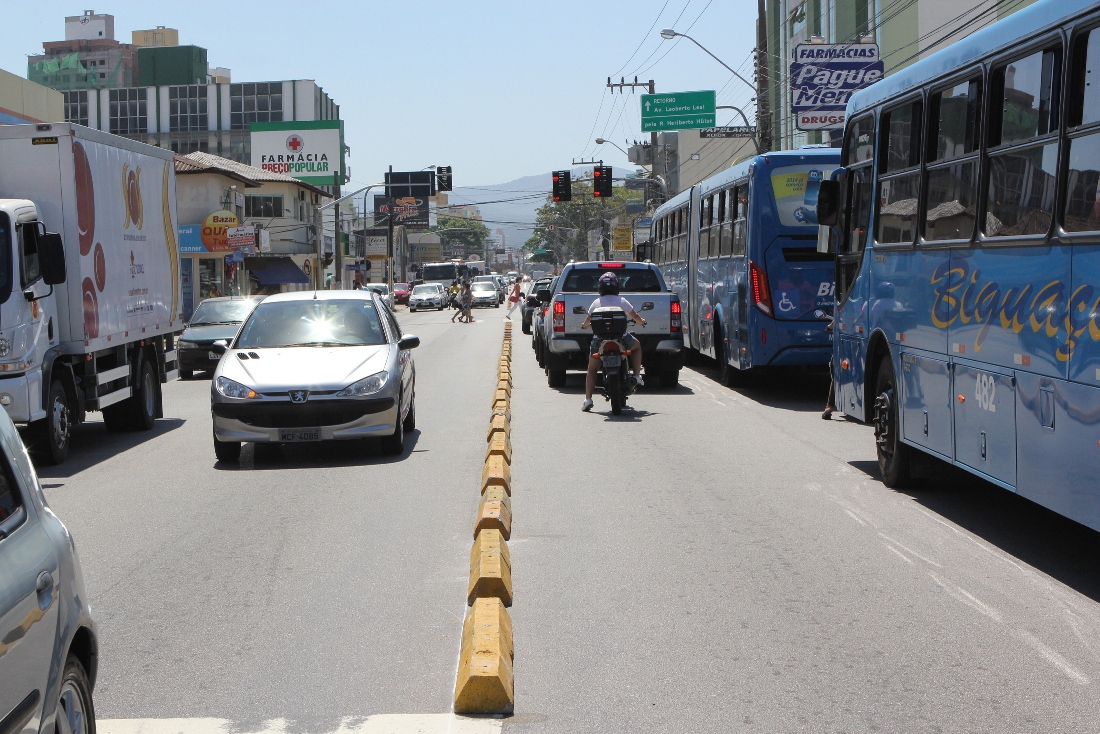 Barreiros e Estreito terão faixas exclusivas para ônibus (Foto: Divulgação)