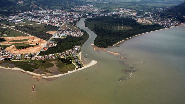 Biguaçu - foz do rio