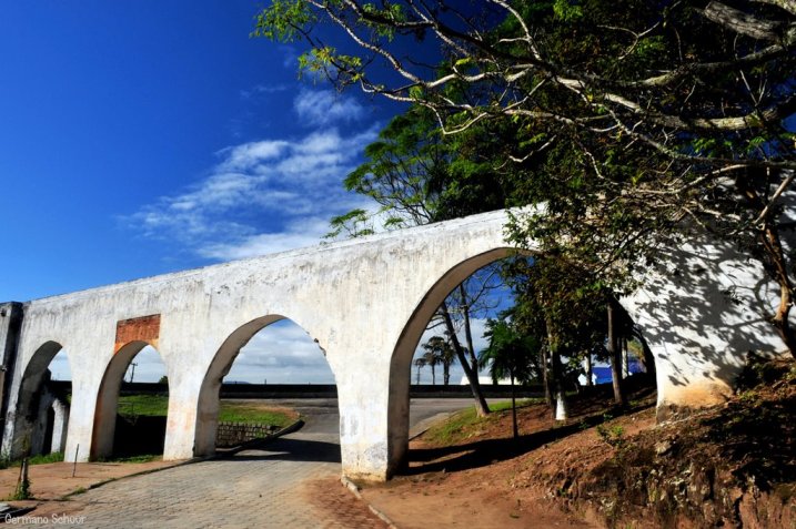 Aqueduto de São Miguel - Biguaçu, SC ©Germano Schüür