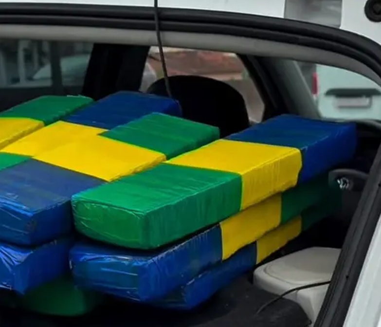 Motorista que transportava 30 kg de maconha para Biguaçu é preso na BR-101